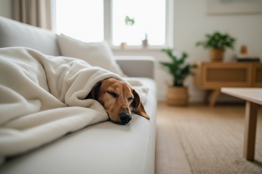 Pourquoi les teckels aiment dormir sous les couvertures